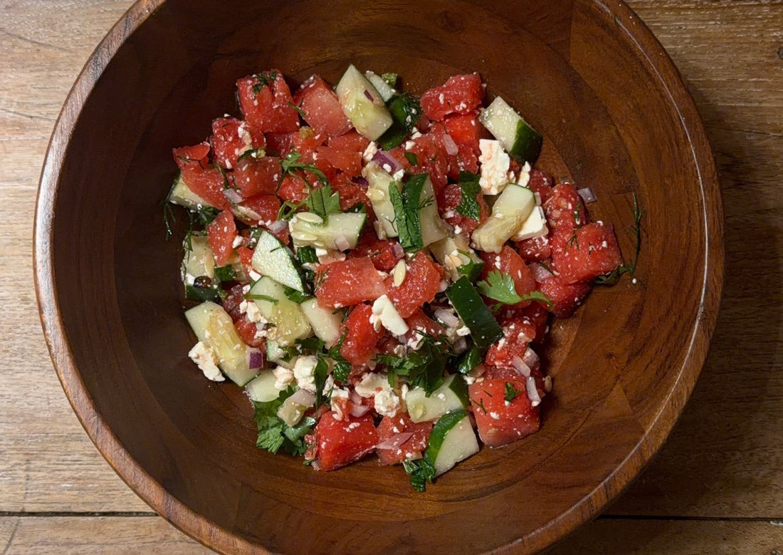 Chelcie’s Watermelon Hydration Salad