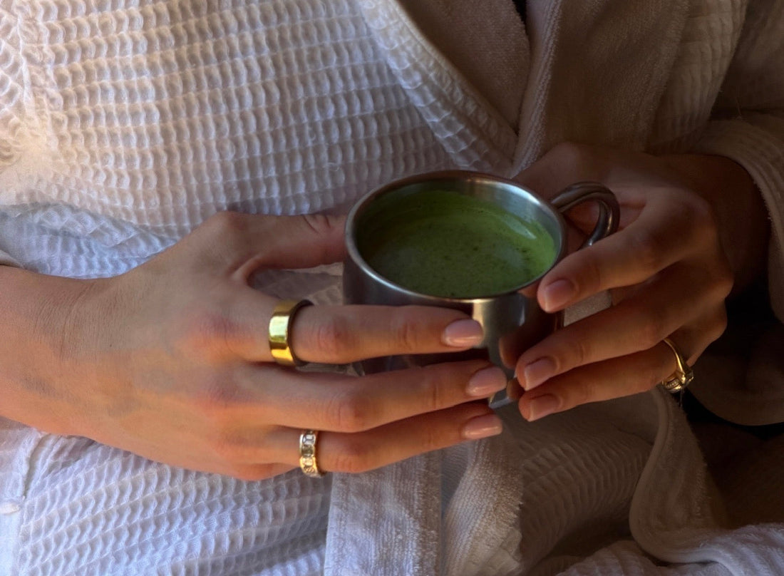 Chelcie’s Go-To Matcha Collagen Latte